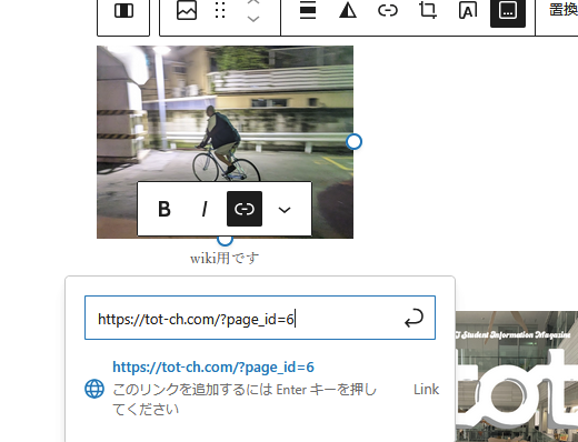 WordPress編集画面